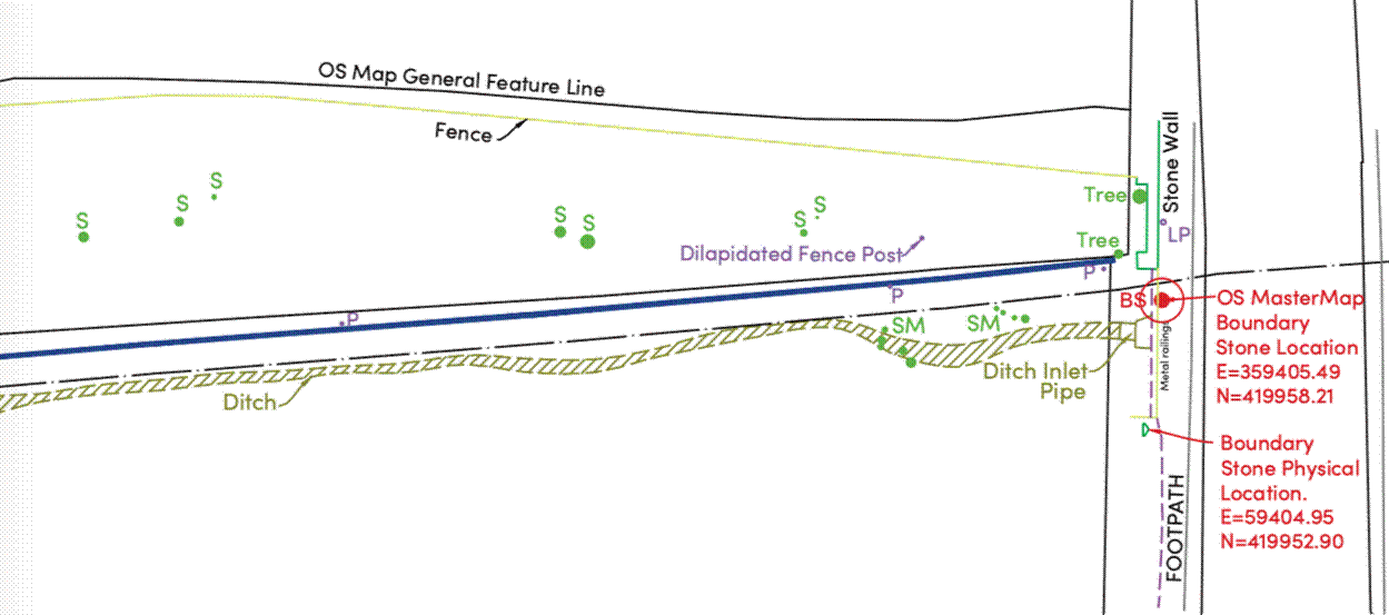 Image 011 - OS Map plan