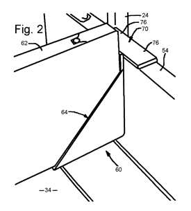 A drawing of a corner of a building

Description automatically generated