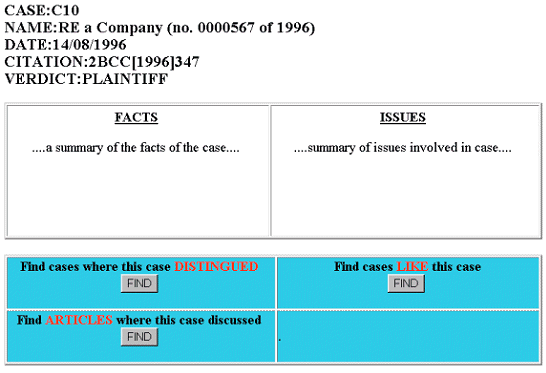 Legal Case Page